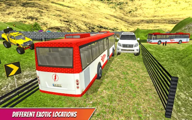 Offroad Bus Driving android App screenshot 0