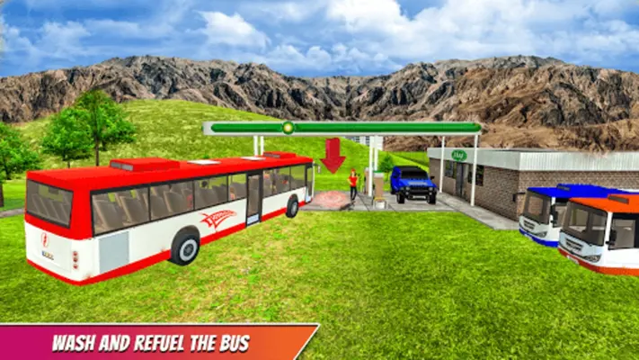 Offroad Bus Driving android App screenshot 10