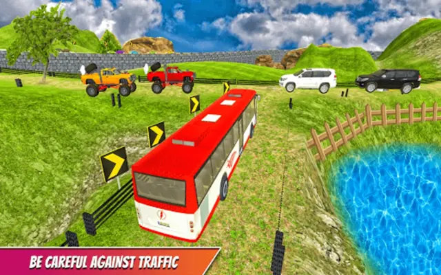 Offroad Bus Driving android App screenshot 2